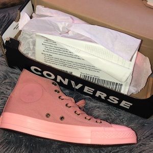 Pink High Top Converse